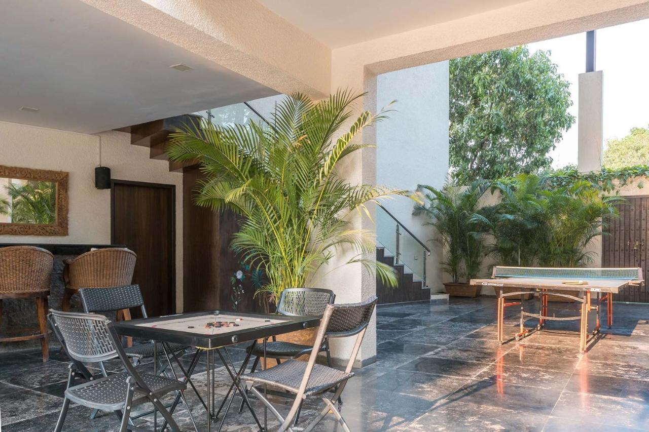 The Leaf By Stayvista - An Enchanting Escape Offering A Pool, Terrace, Lush Lawn, Contemporary Interiors, And Indoor Games Алибаг Экстерьер фото