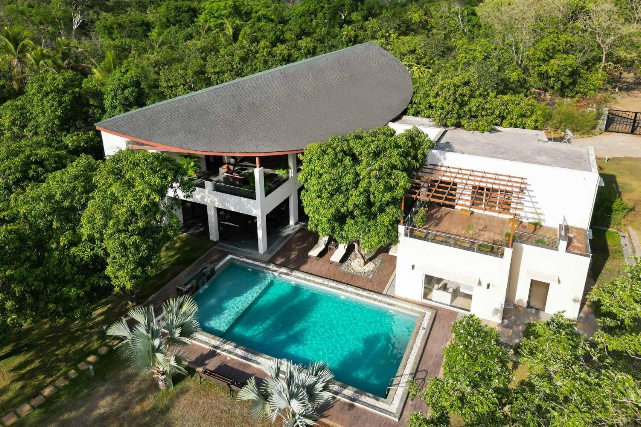 The Leaf By Stayvista - An Enchanting Escape Offering A Pool, Terrace, Lush Lawn, Contemporary Interiors, And Indoor Games Алибаг Экстерьер фото